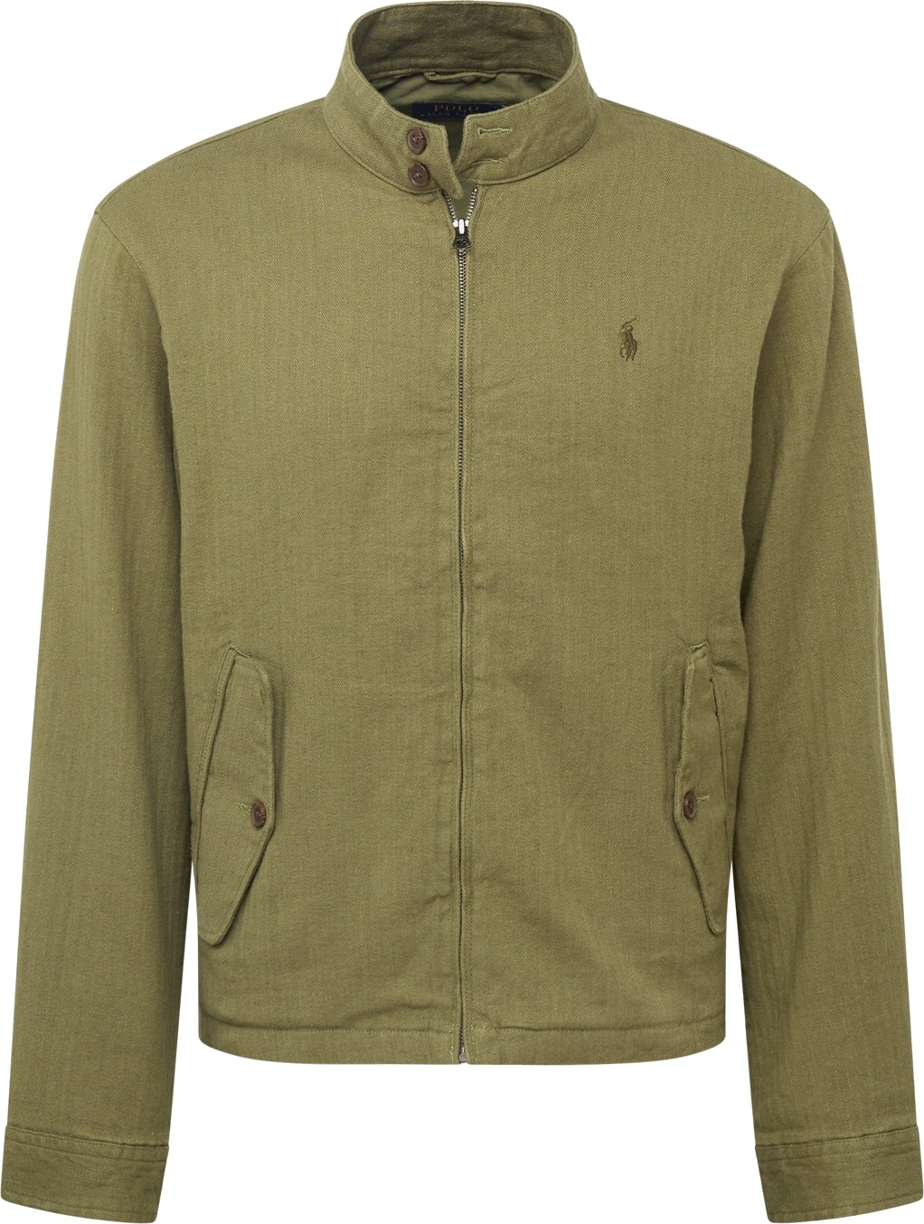 Polo Ralph Lauren Přechodná bunda olivová / tmavě zelená
