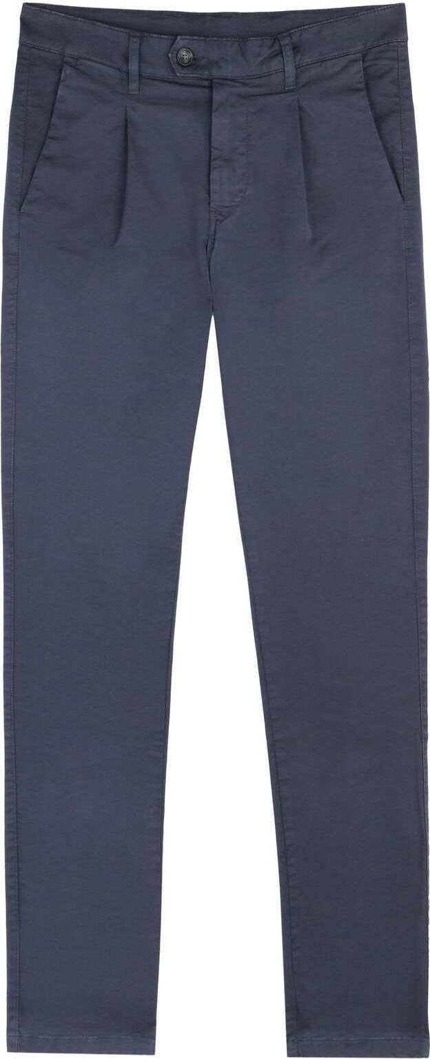 Scalpers Kalhoty se sklady v pase 'Firenze' námořnická modř