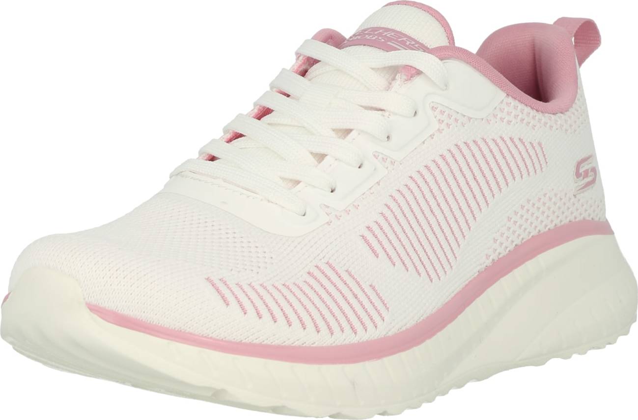 SKECHERS Tenisky růžová / bílá