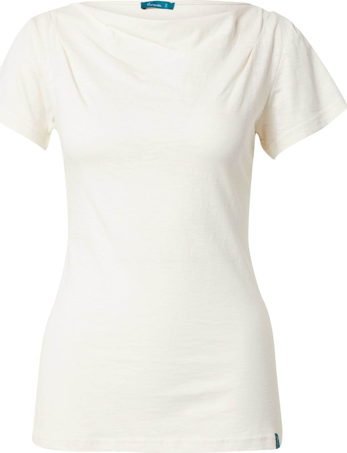 Tranquillo Tričko bílý melír