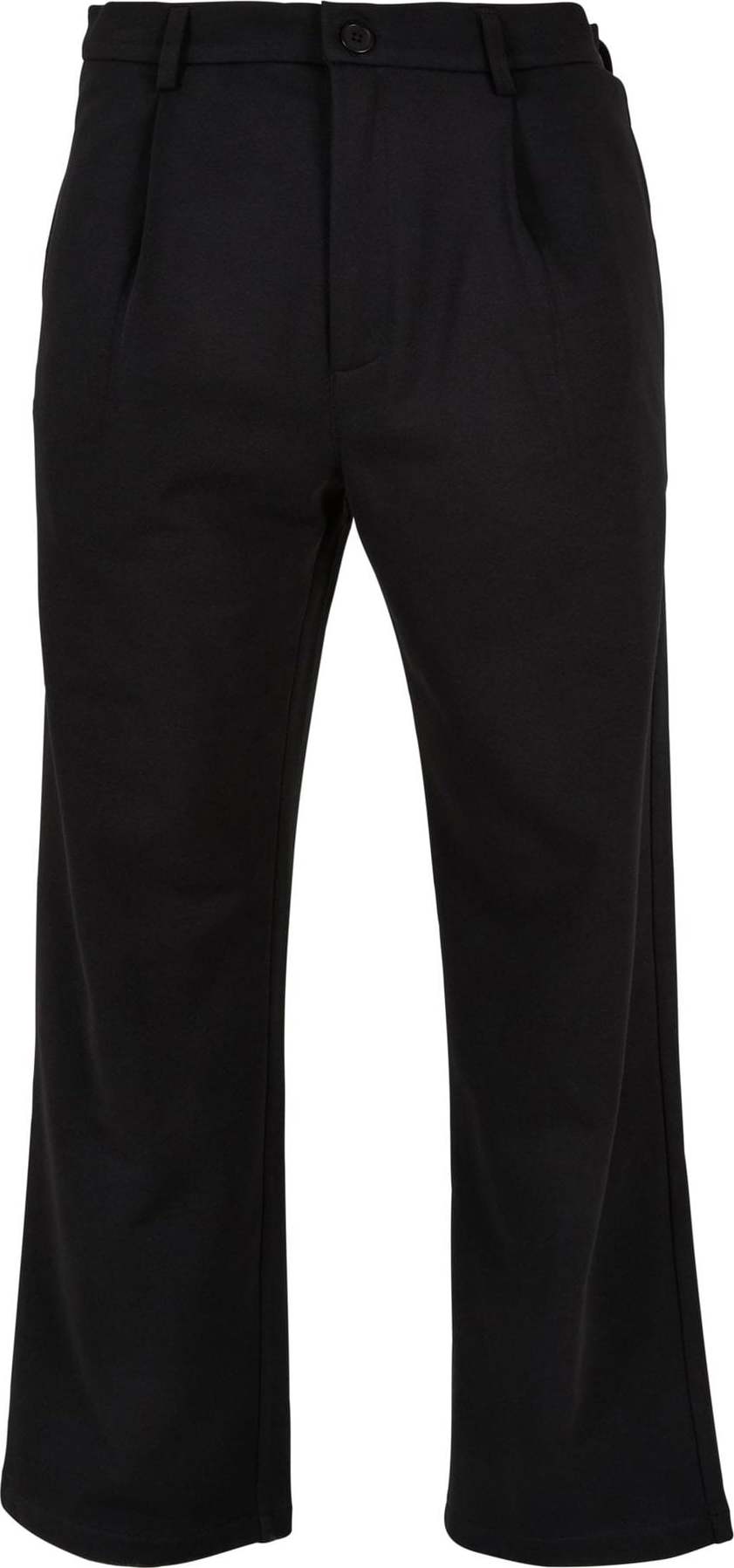Urban Classics Kalhoty se sklady v pase černá