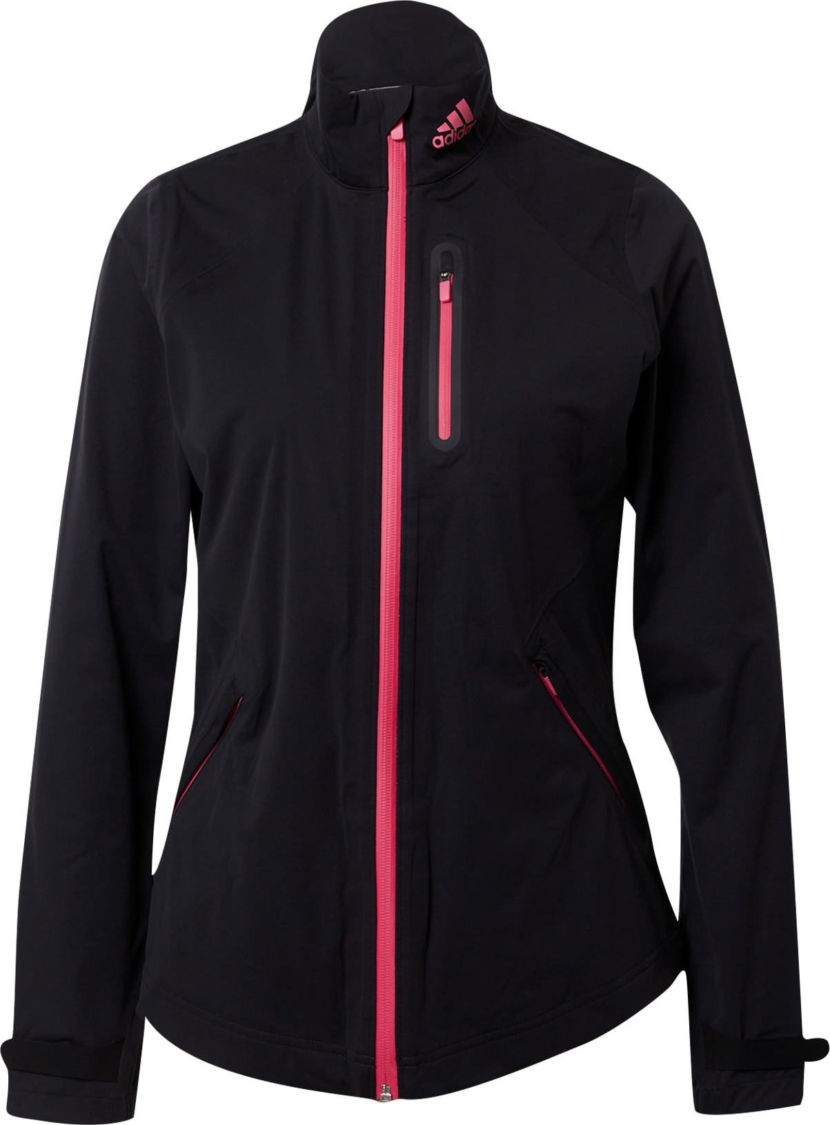 ADIDAS GOLF Sportovní bunda magenta / černá