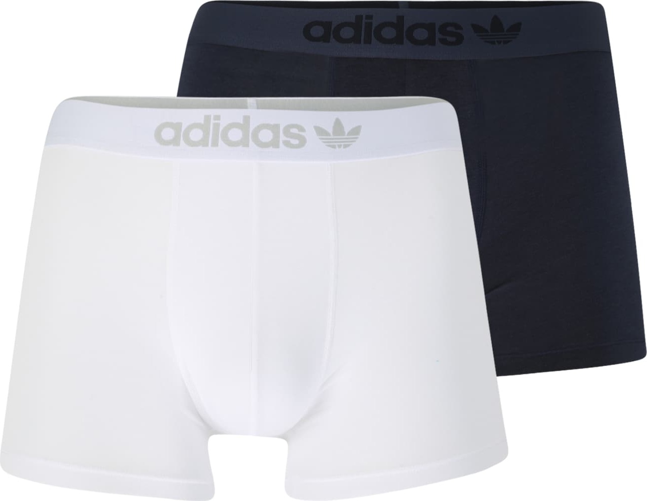 ADIDAS ORIGINALS Boxerky šedá / černá / bílá