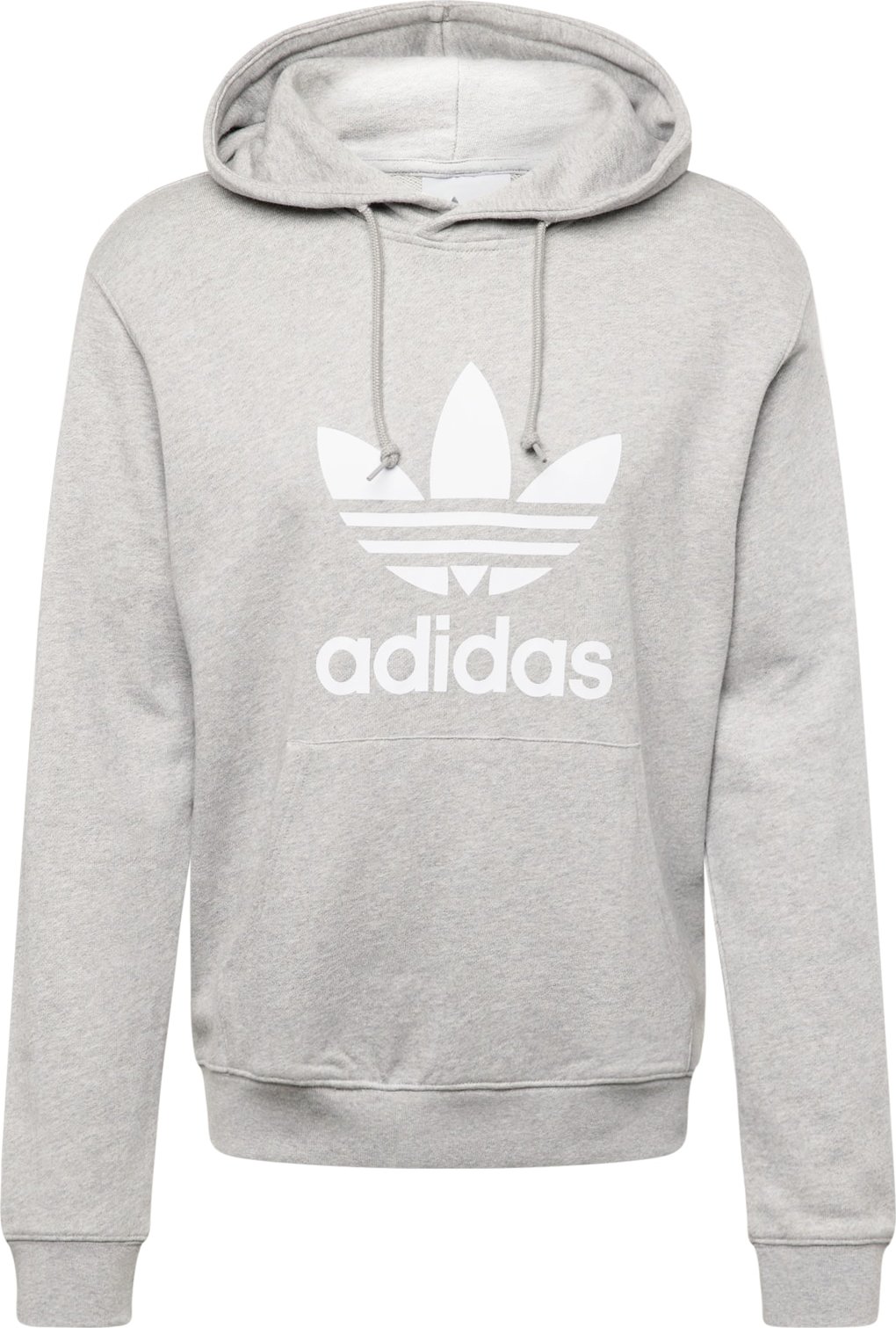 ADIDAS ORIGINALS Mikina šedý melír / bílá