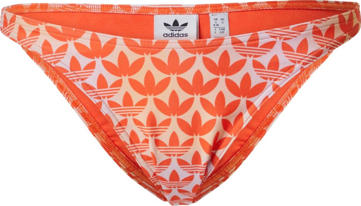 ADIDAS ORIGINALS Spodní díl plavek oranžová / meruňková