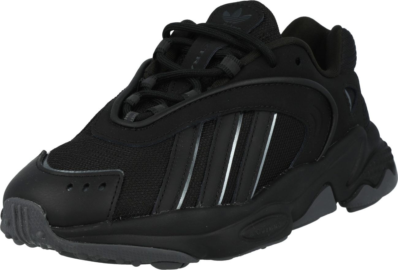 ADIDAS ORIGINALS Tenisky 'OZTRAL' černá / stříbrná