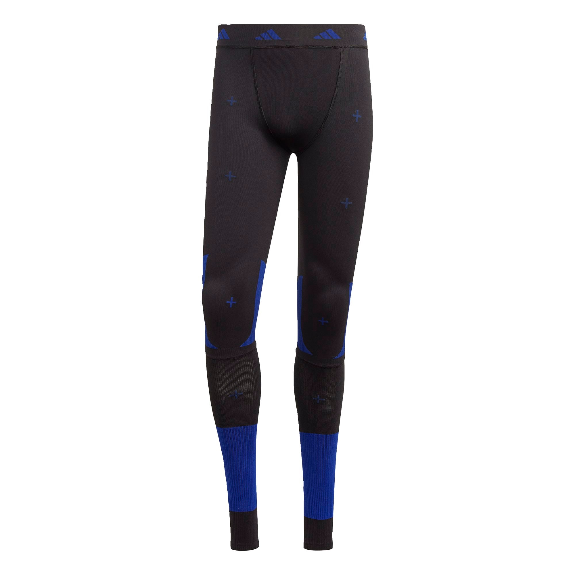 ADIDAS PERFORMANCE Sportovní kalhoty modrá / černá