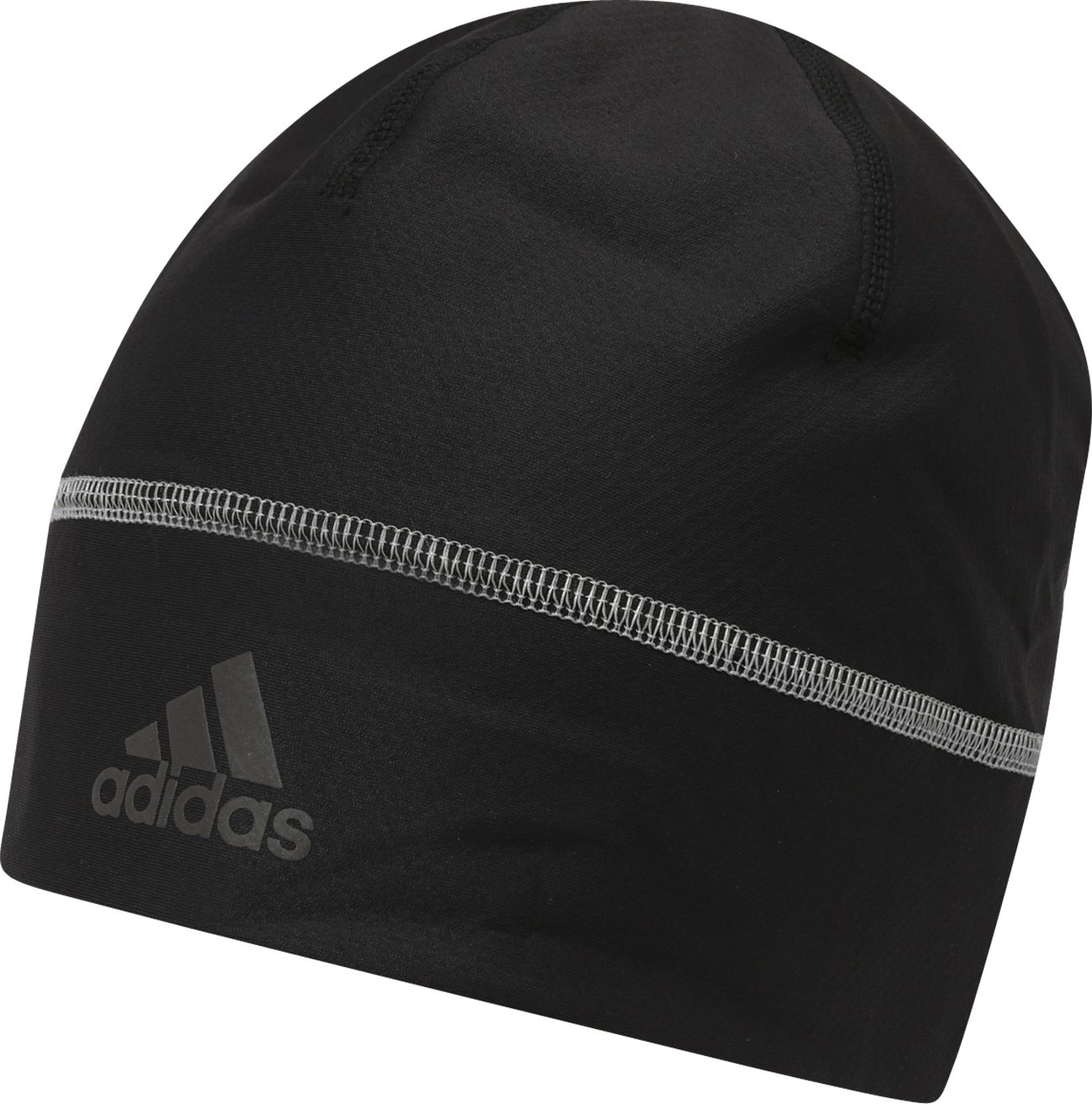 ADIDAS SPORTSWEAR Sportovní čepice černá / stříbrná