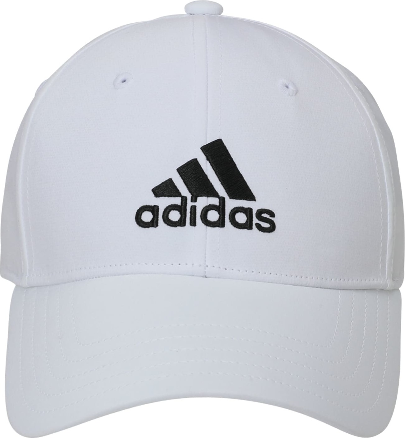 ADIDAS SPORTSWEAR Sportovní kšiltovka černá / bílá