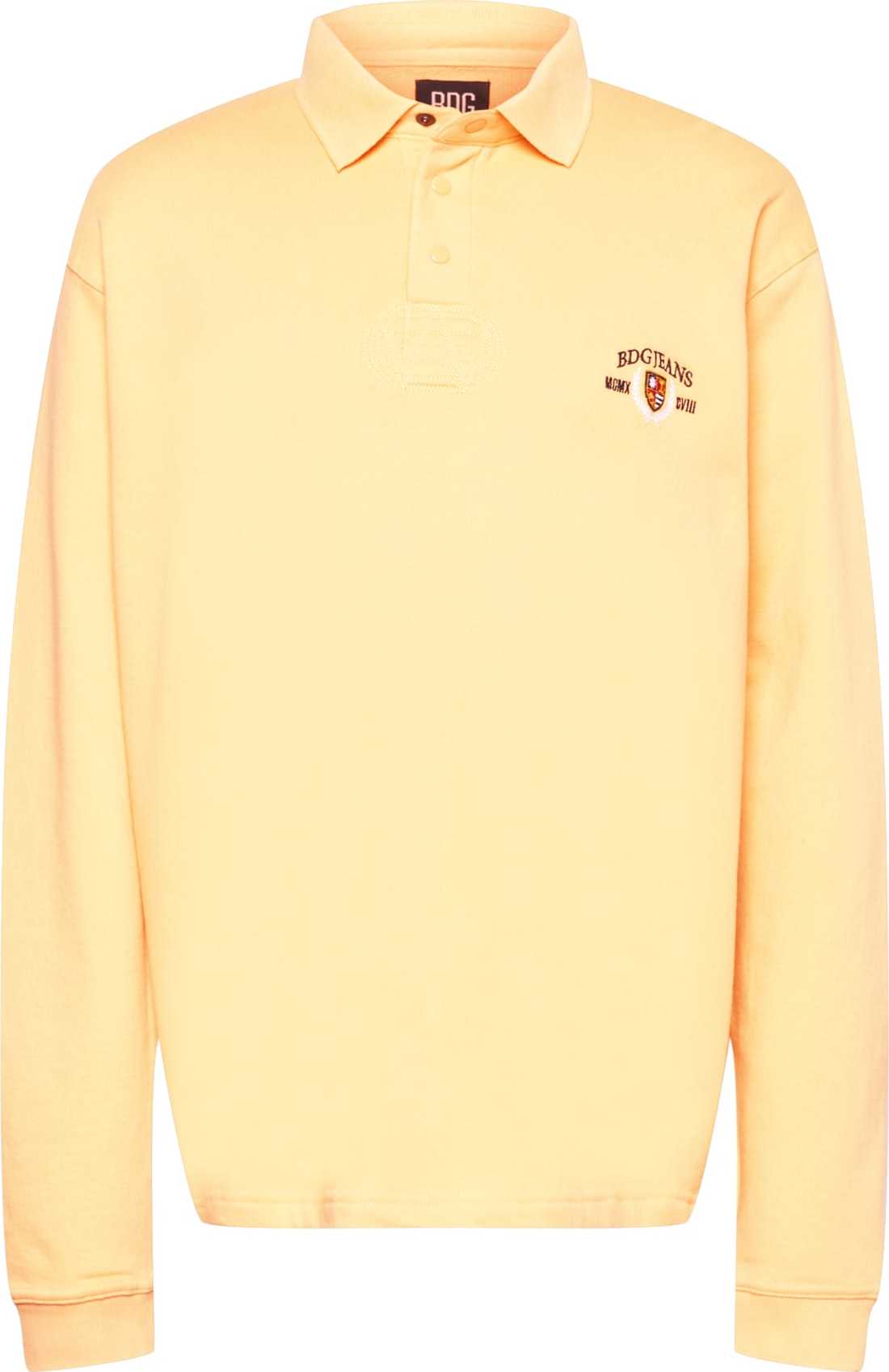 BDG Urban Outfitters Tričko jasně oranžová