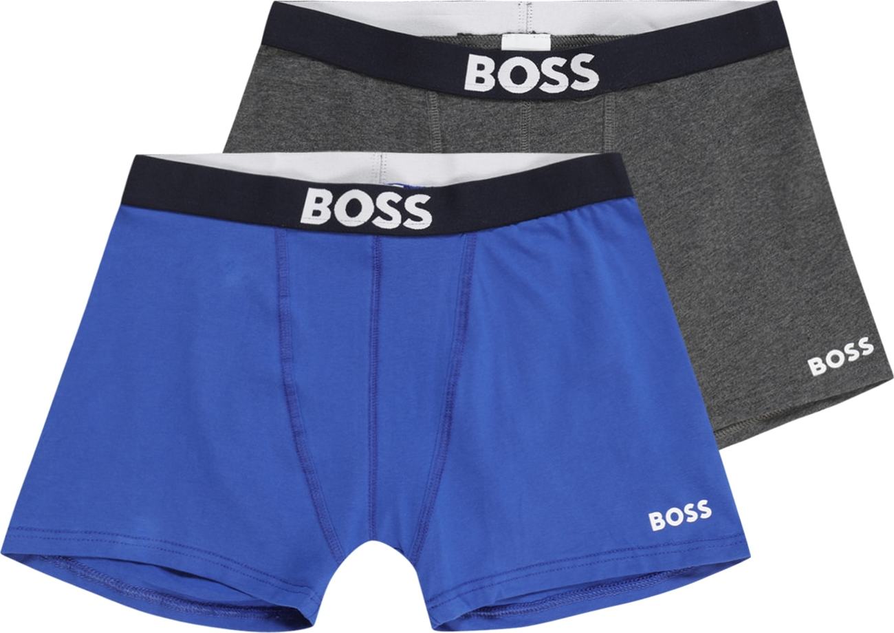 BOSS Kidswear Spodní prádlo kobaltová modř / tmavě šedá / černá / bílá