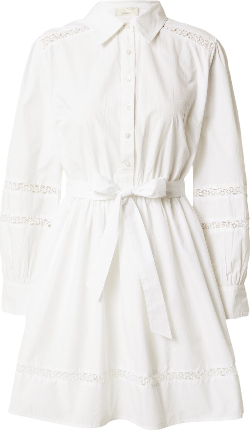Guido Maria Kretschmer Collection Košilové šaty 'Ruby ' bílá