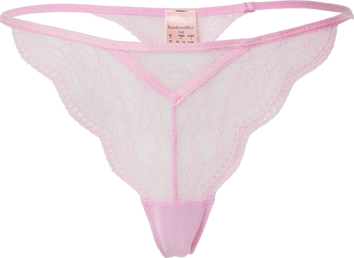 Hunkemöller Tanga 'Isabelle' světle růžová