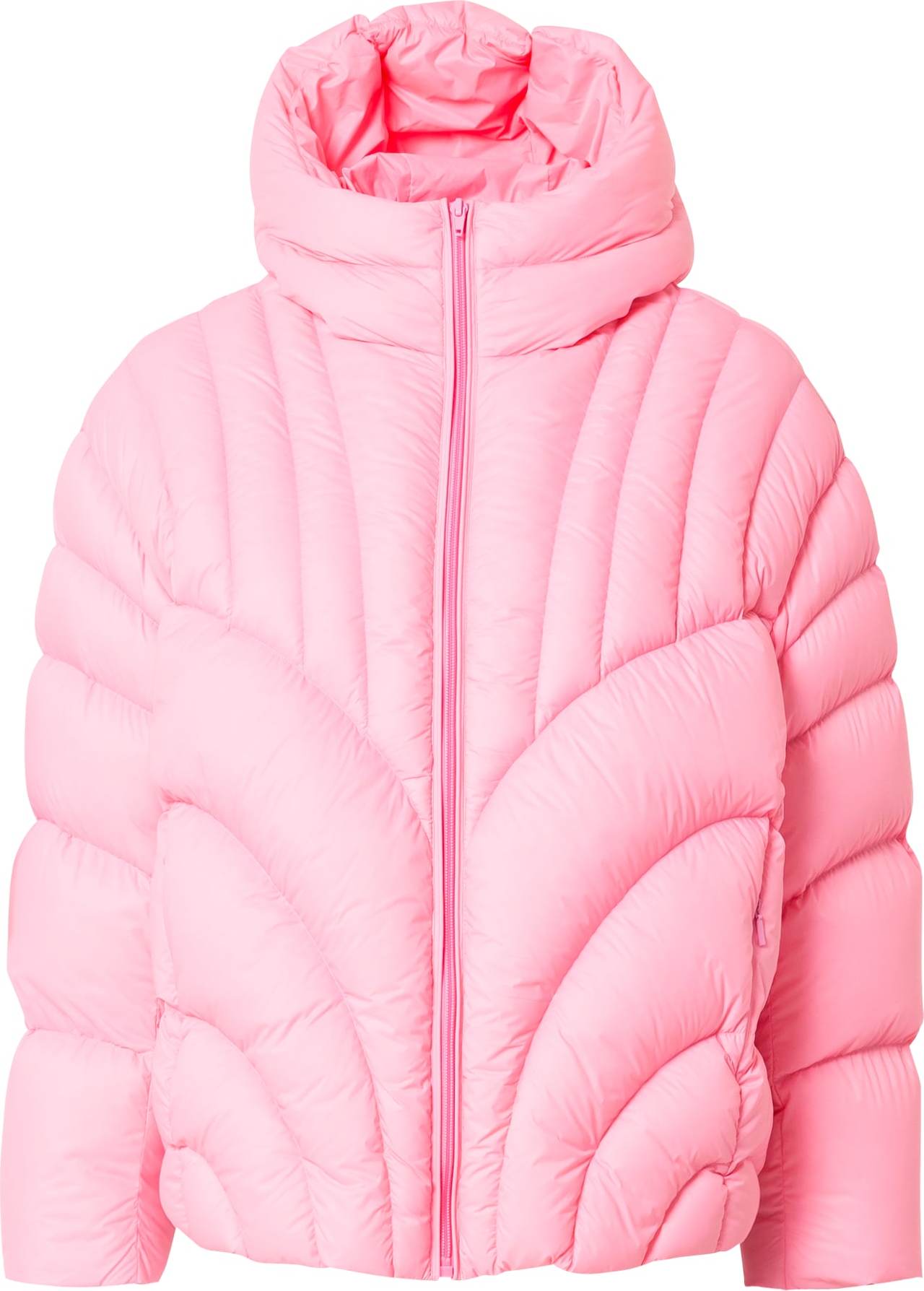 JNBY Zimní bunda světle růžová