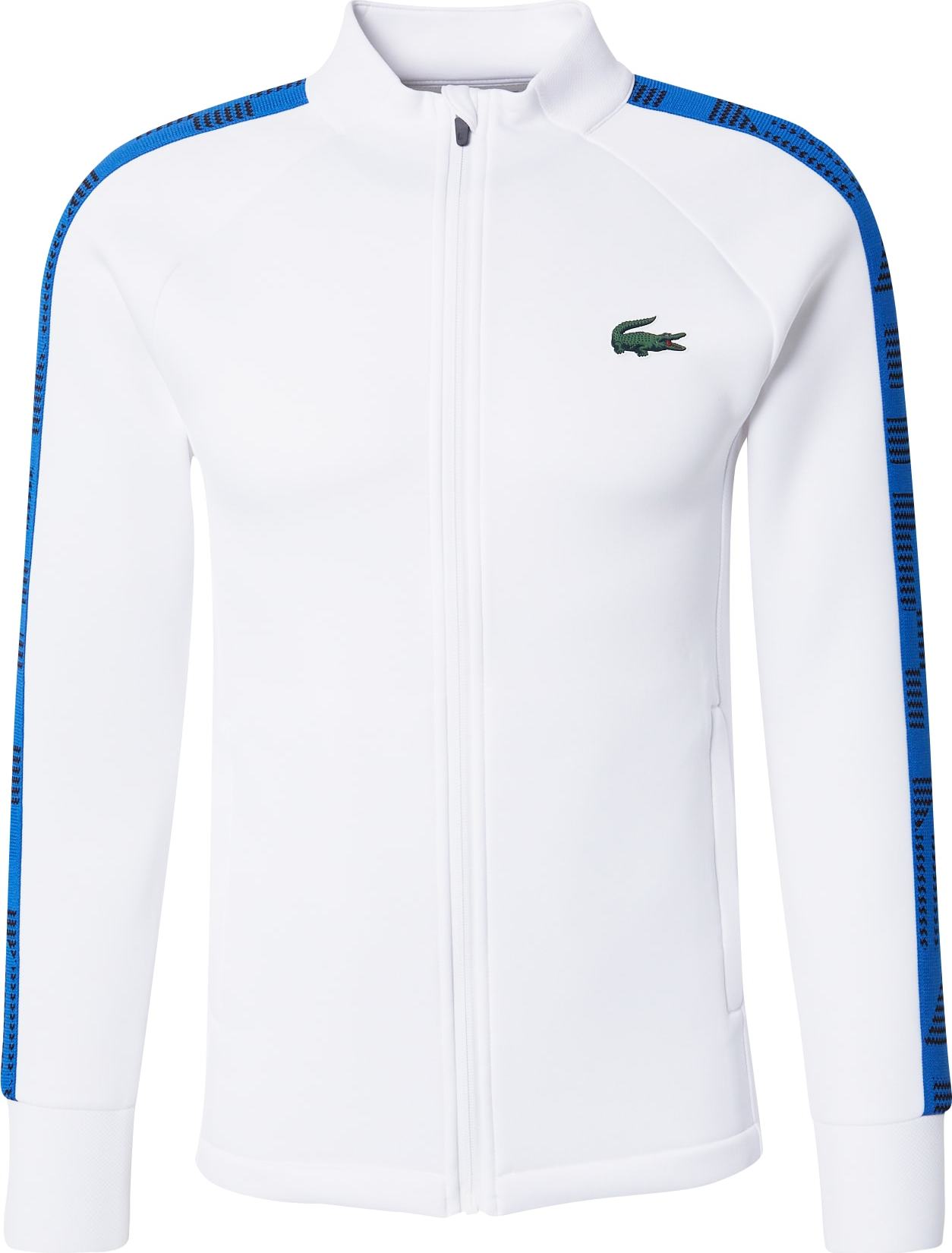 Lacoste Sport Sportovní mikina modrá / zelená / černá / bílá