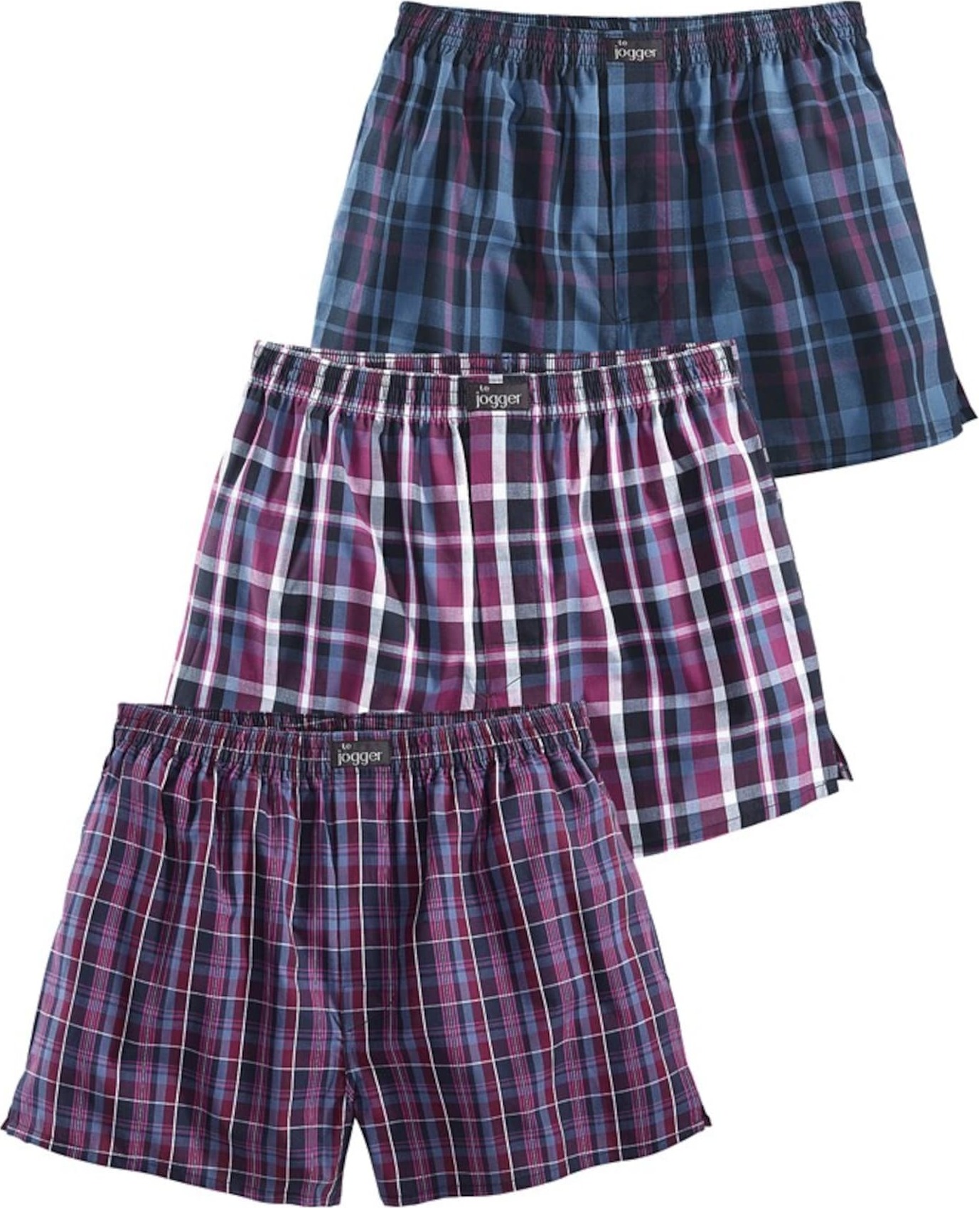 LE JOGGER Boxerky bobule / mix barev