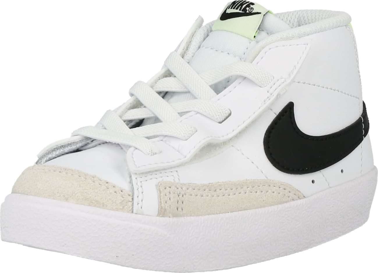 Nike Sportswear Tenisky 'Blazer Mid' béžová / černá / bílá