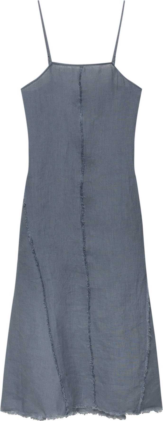 Pull&Bear Letní šaty kouřově modrá