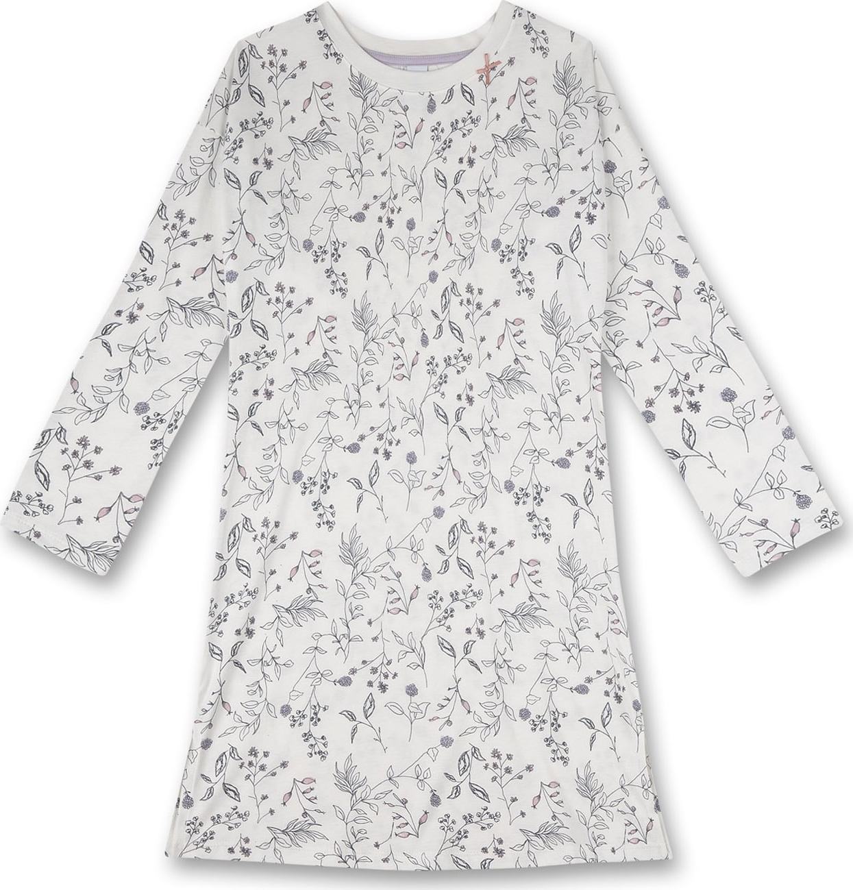 SANETTA Noční košilka růžová / černá / offwhite