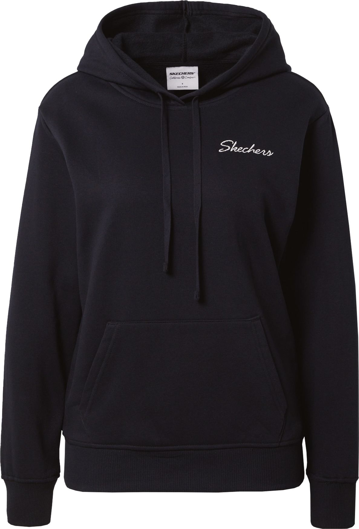 Skechers Performance Sportovní mikina černá / bílá