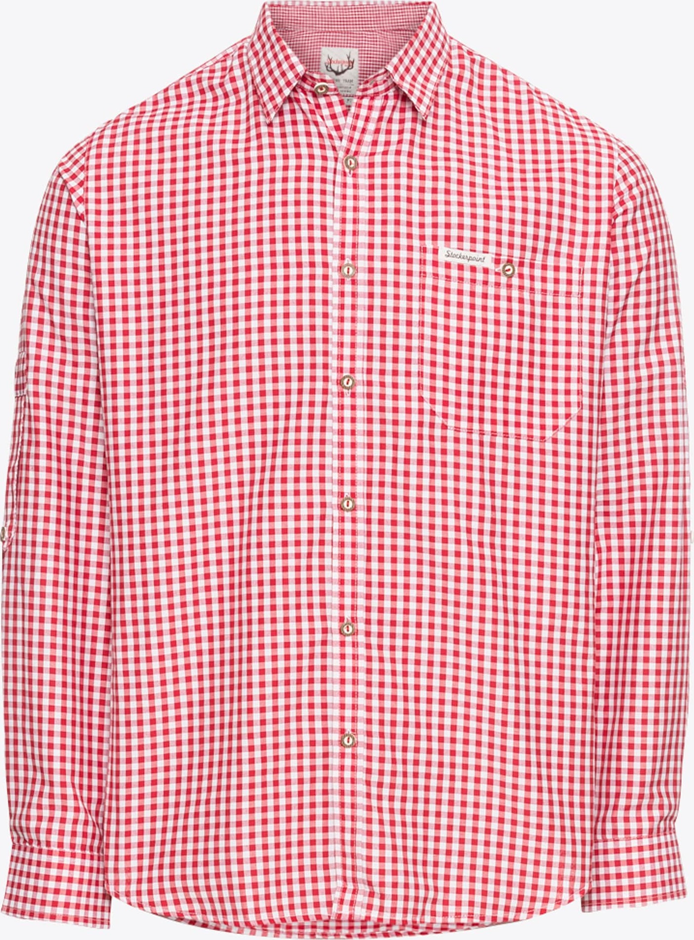 STOCKERPOINT Košile červená / bílá