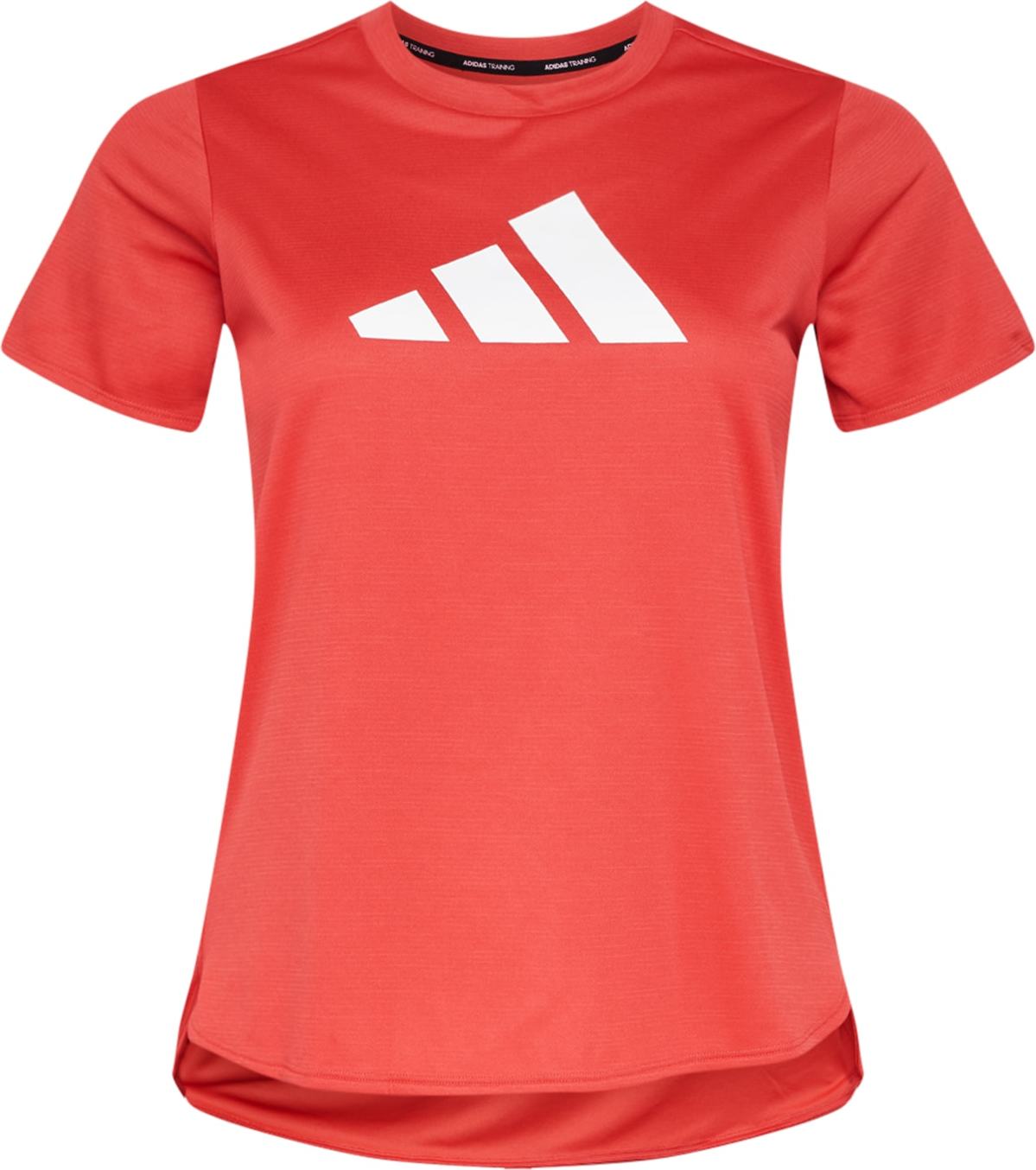 ADIDAS PERFORMANCE Funkční tričko 'Badge of Sport' světle červená / bílá
