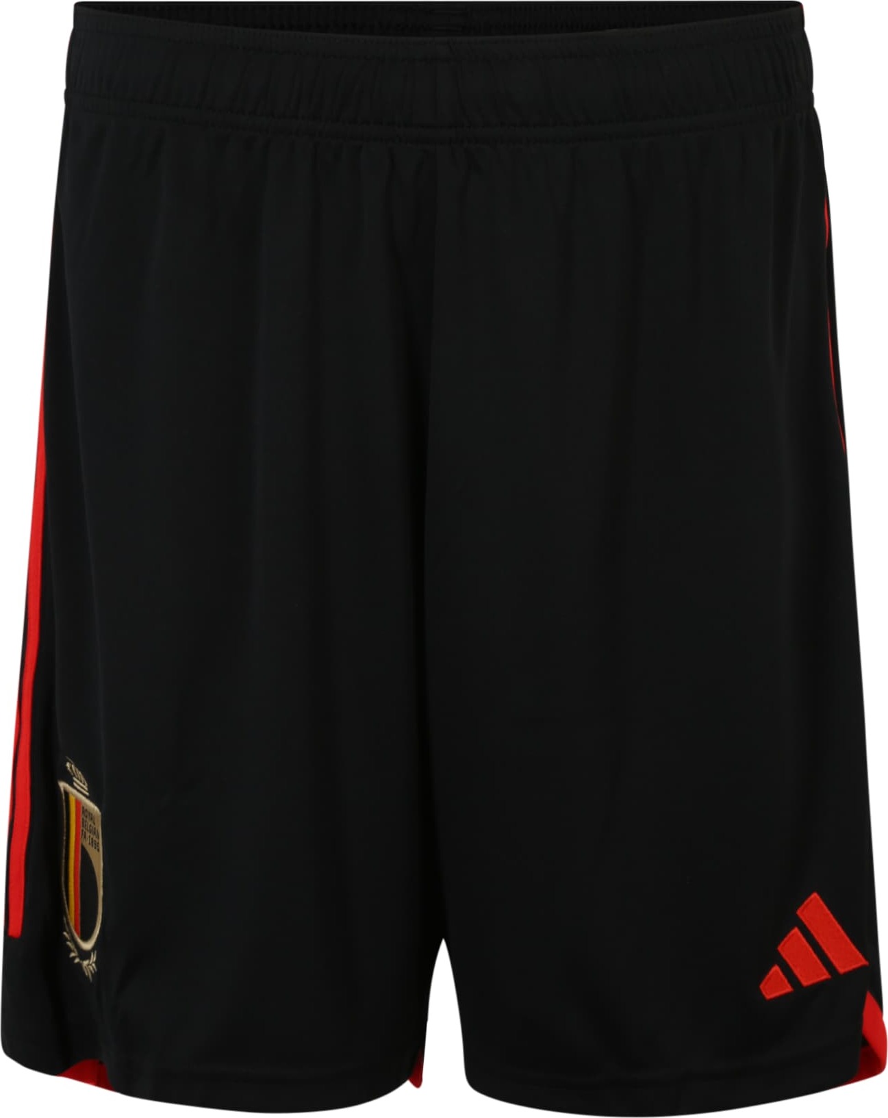 ADIDAS PERFORMANCE Sportovní kalhoty červená / černá
