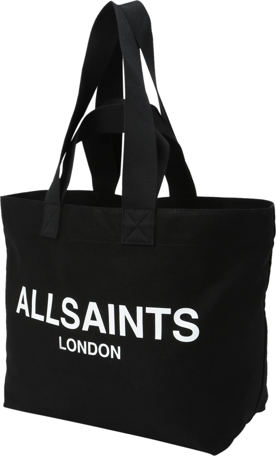 AllSaints Nákupní taška 'ALI' černá / bílá