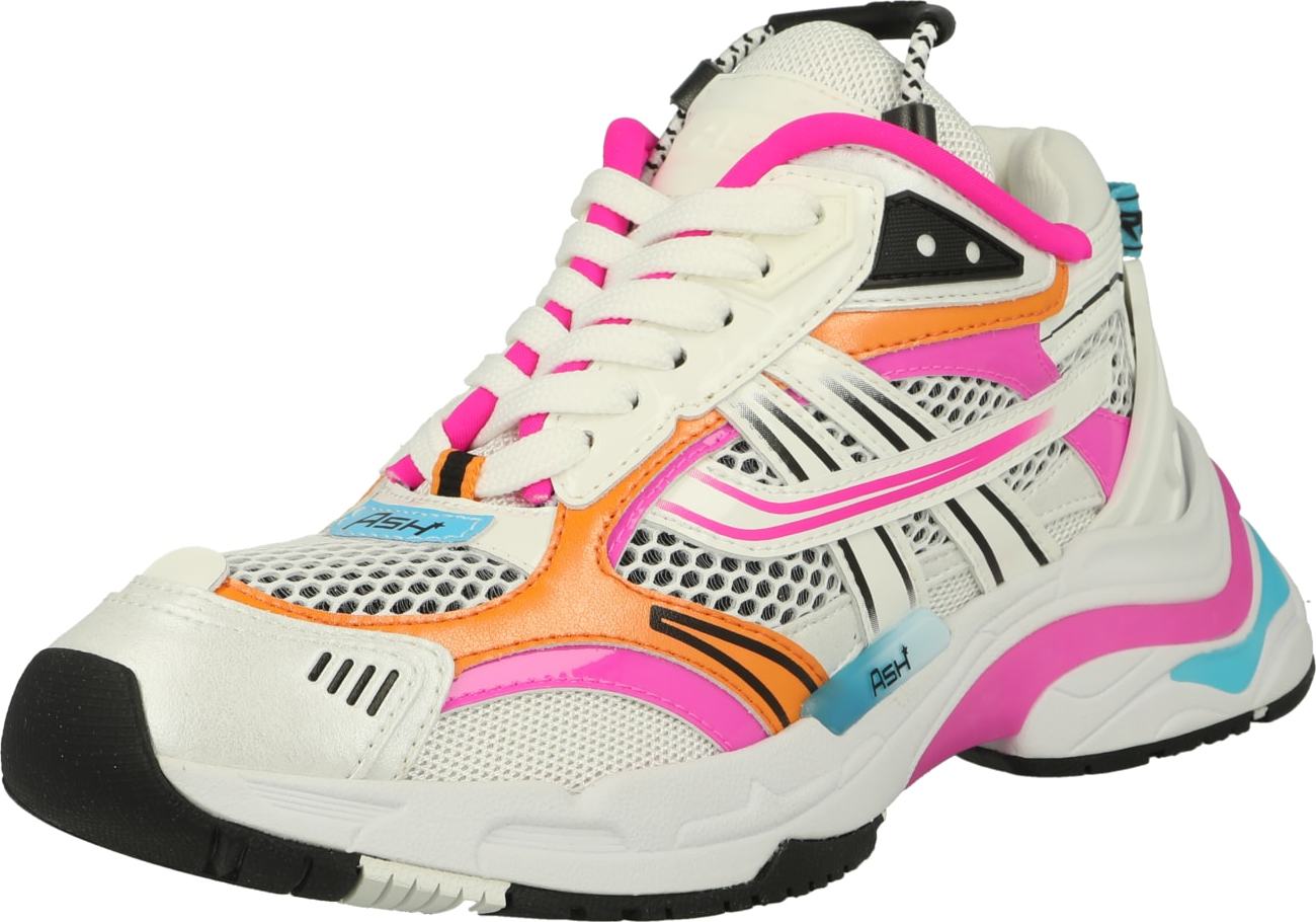 ASH Tenisky 'RACE' oranžová / pink / černá / offwhite