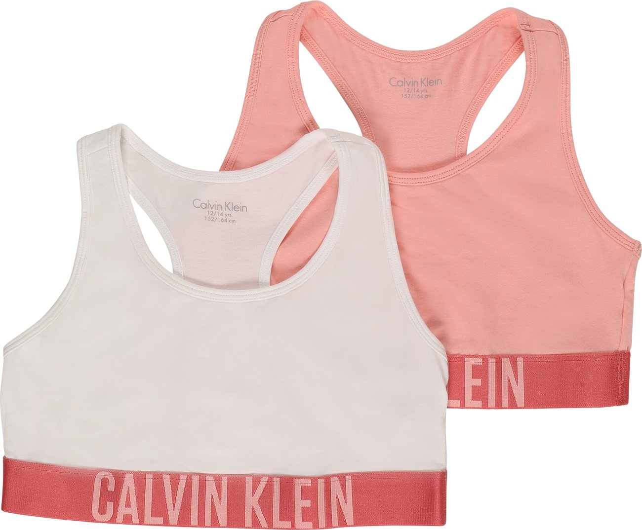 Calvin Klein Underwear Podprsenka korálová / humrová / bílá