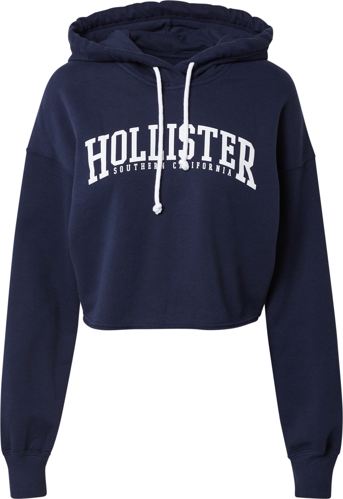 HOLLISTER Mikina námořnická modř / bílá