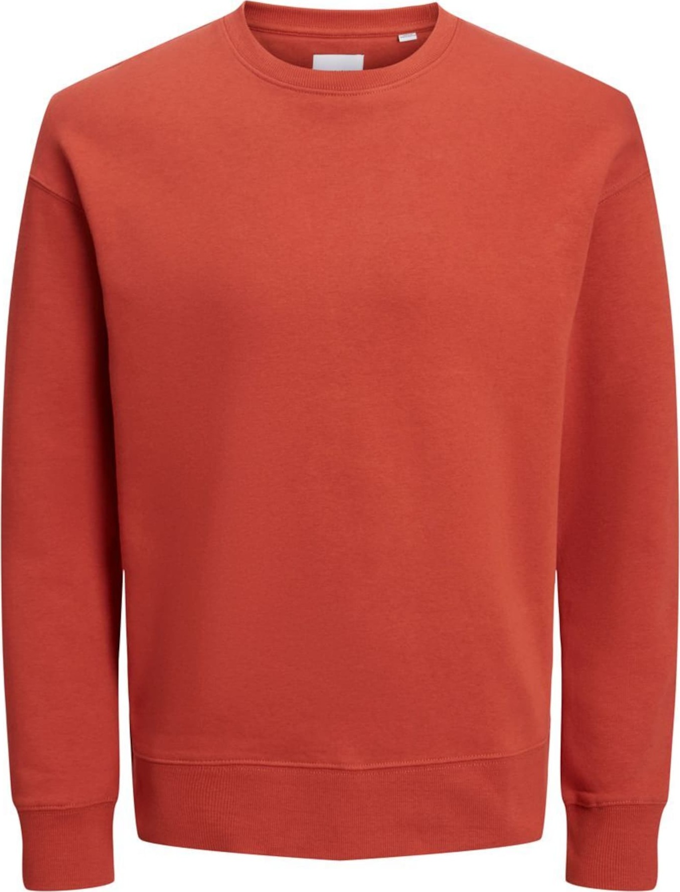 JACK & JONES Mikina tmavě oranžová