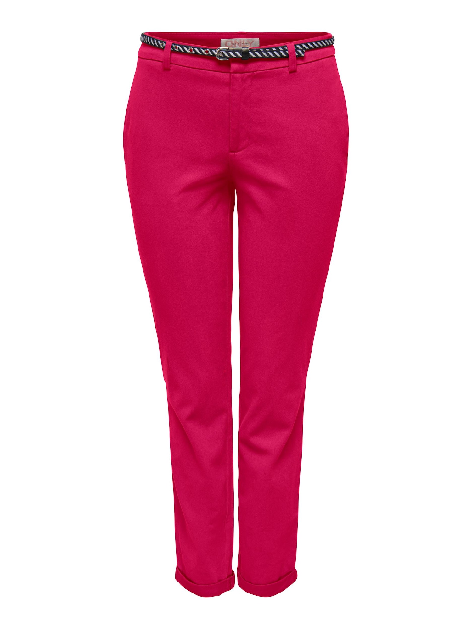 ONLY Chino kalhoty 'BIANA' námořnická modř / pink / bílá