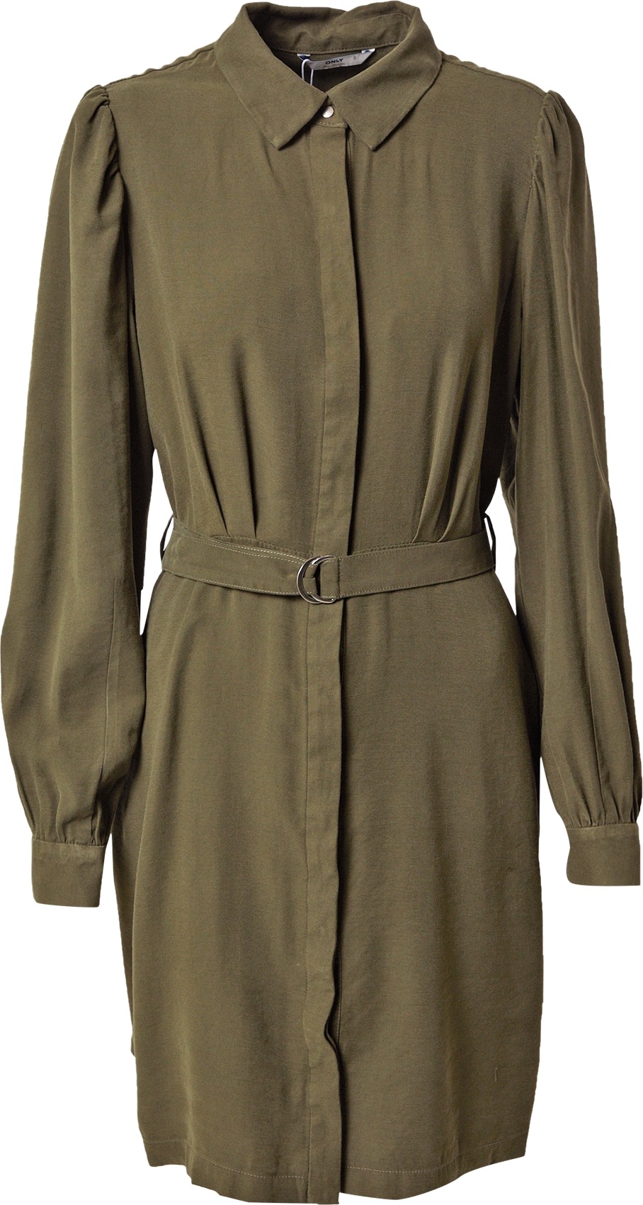 ONLY Košilové šaty 'SHORT DRESS PNT' tmavě zelená