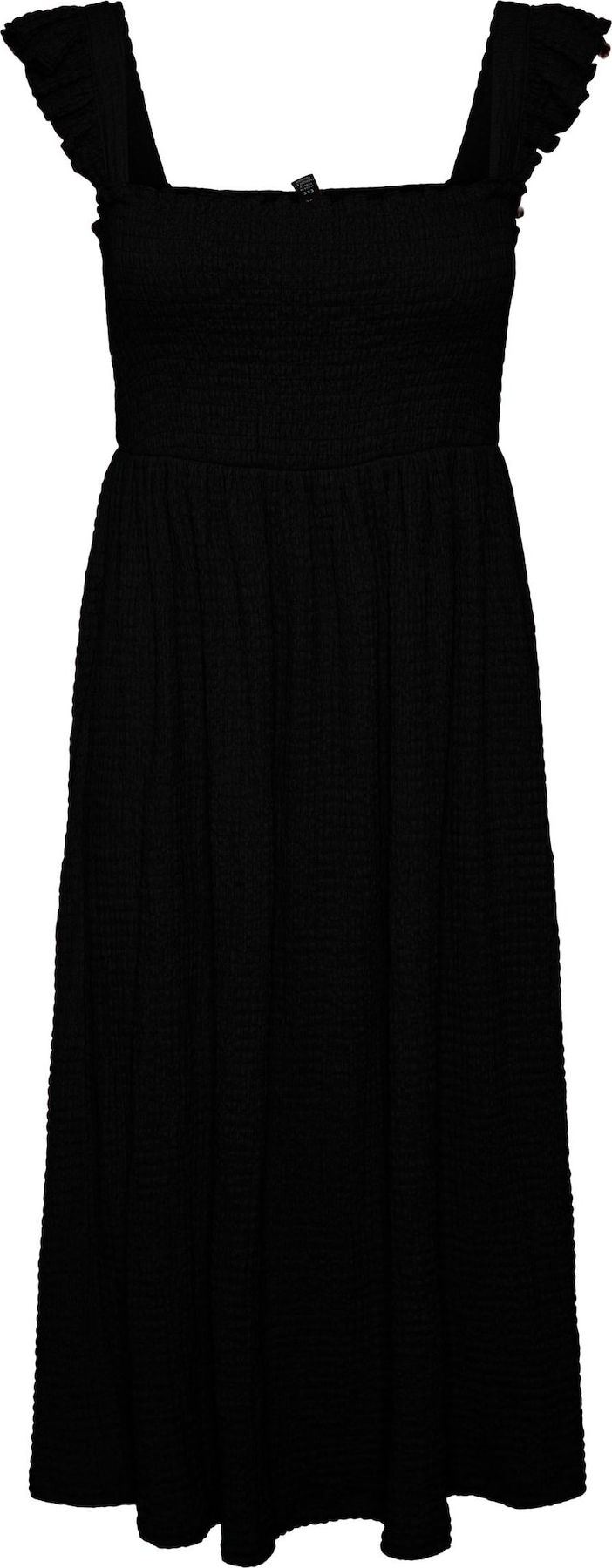 PIECES Letní šaty 'Keegan' černá