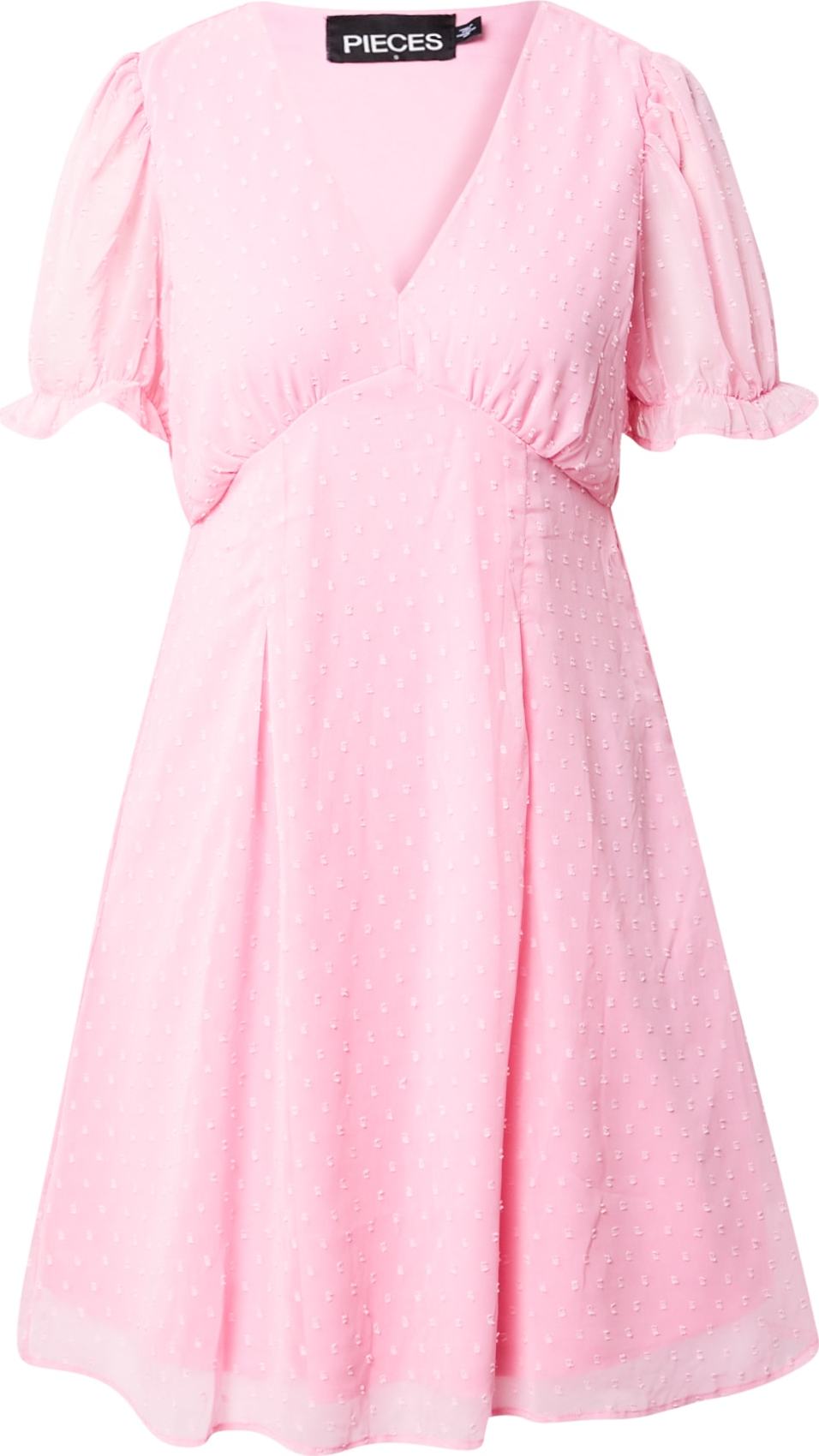 PIECES Letní šaty pink