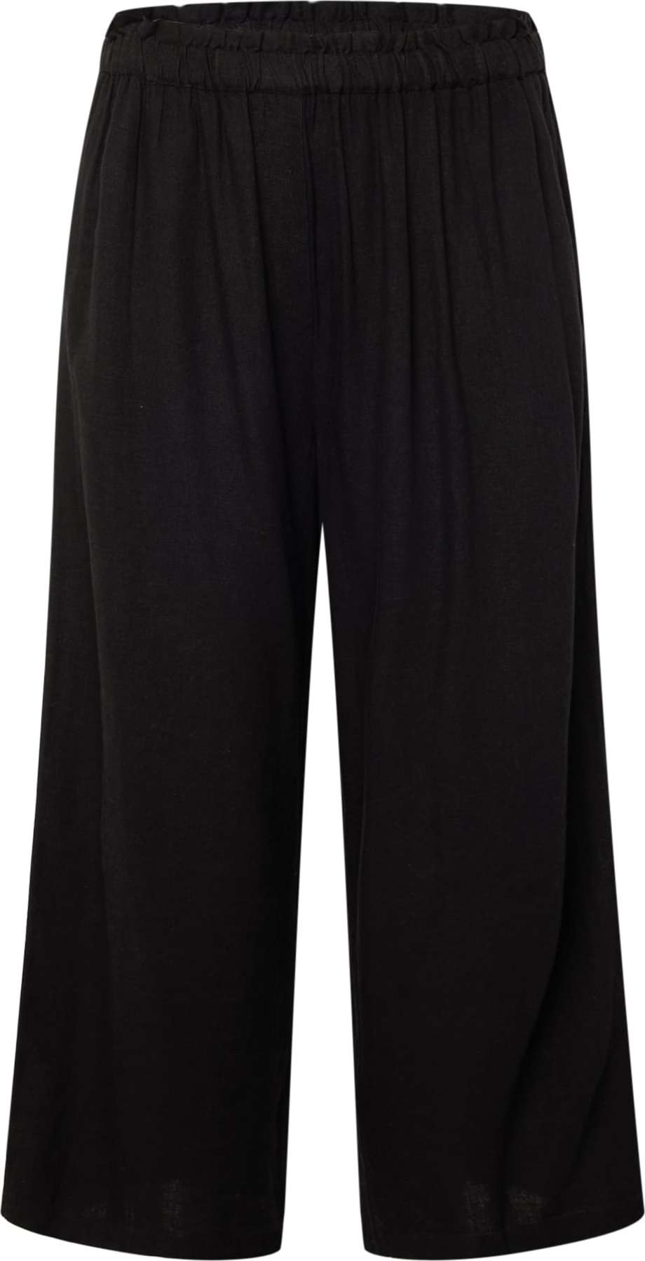 River Island Plus Kalhoty černá