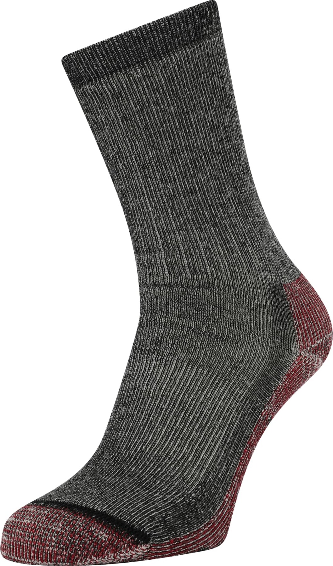 Smartwool Sportovní ponožky tmavě červená / černý melír