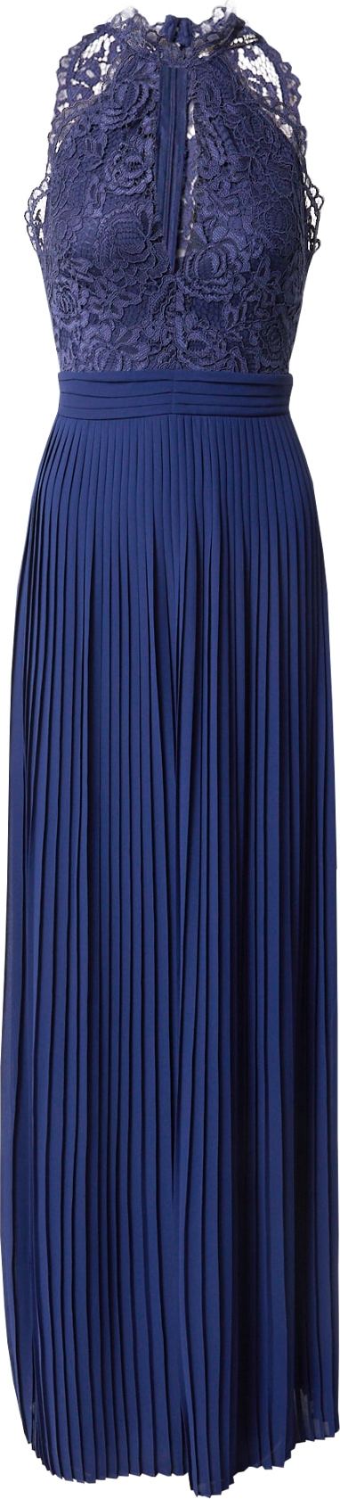 TFNC Společenské šaty 'MADISSON' námořnická modř