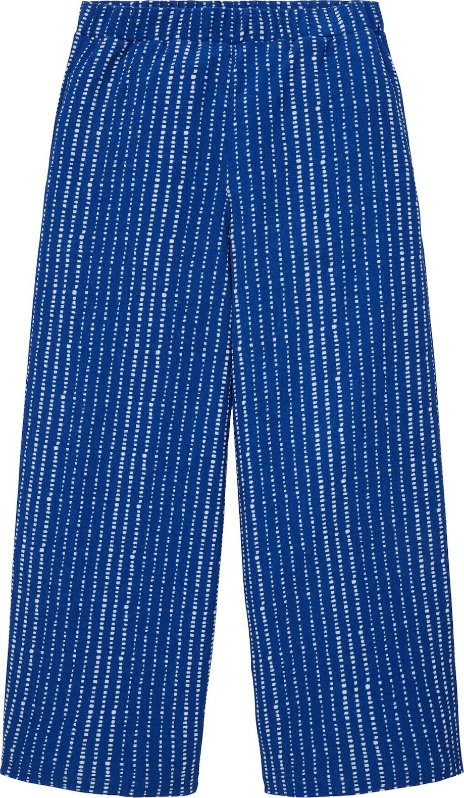 TOM TAILOR DENIM Kalhoty královská modrá / bílá