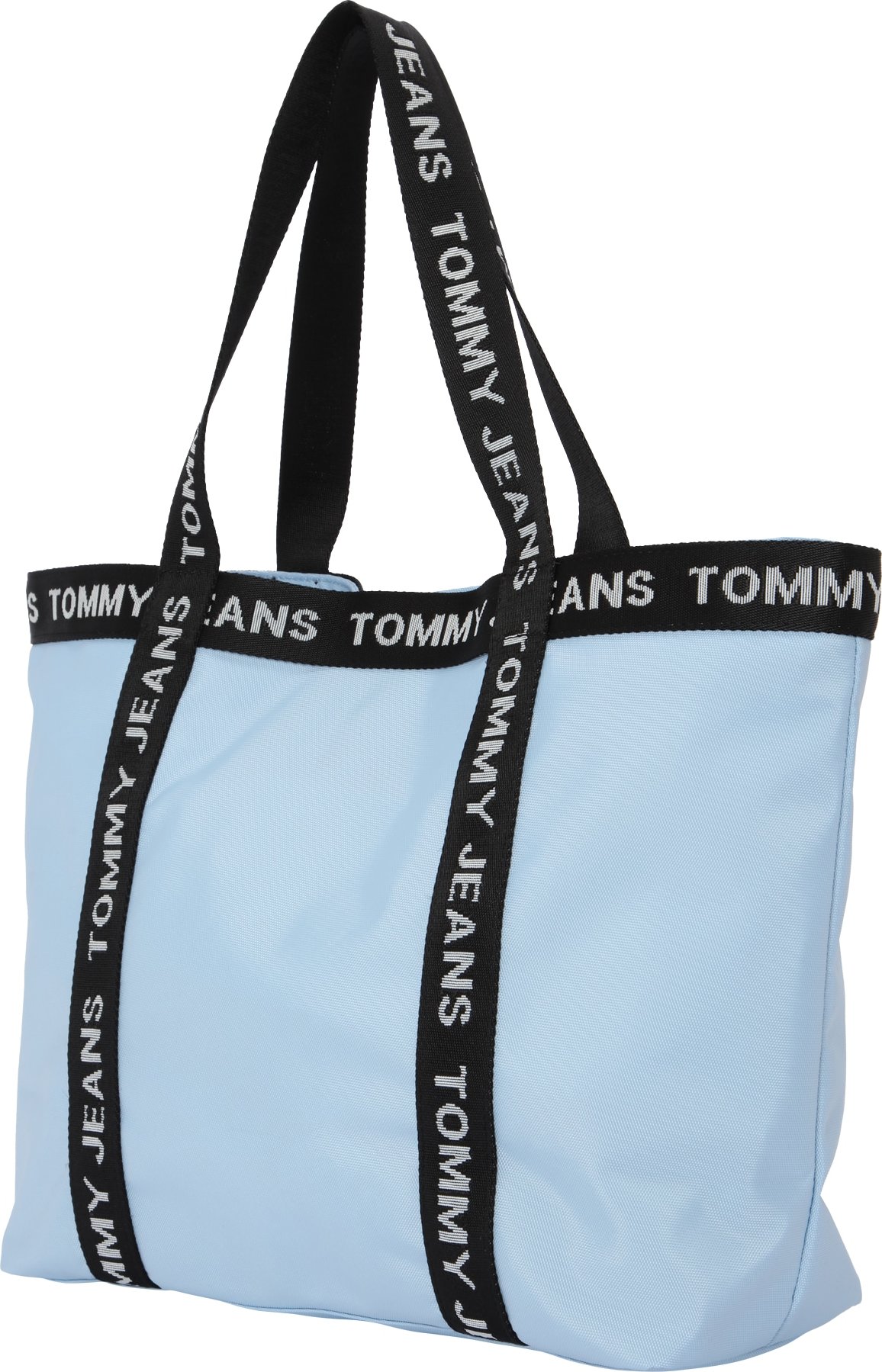 Tommy Jeans Nákupní taška světlemodrá / černá / bílá