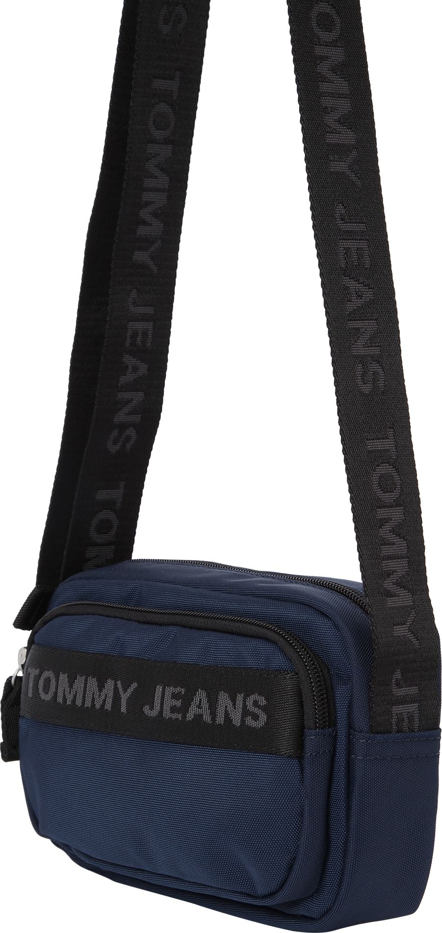 Tommy Jeans Taška přes rameno námořnická modř / šedá / černá