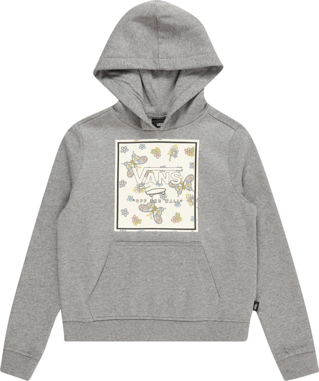 VANS Mikina krémová / žlutá / tmavě šedá / světle fialová