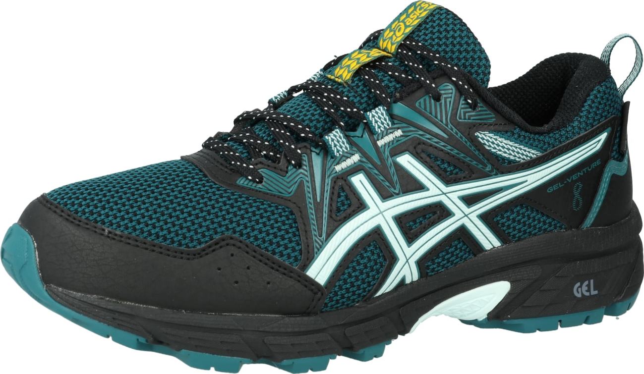 Běžecká obuv ASICS žlutá / tmavě zelená / bílá