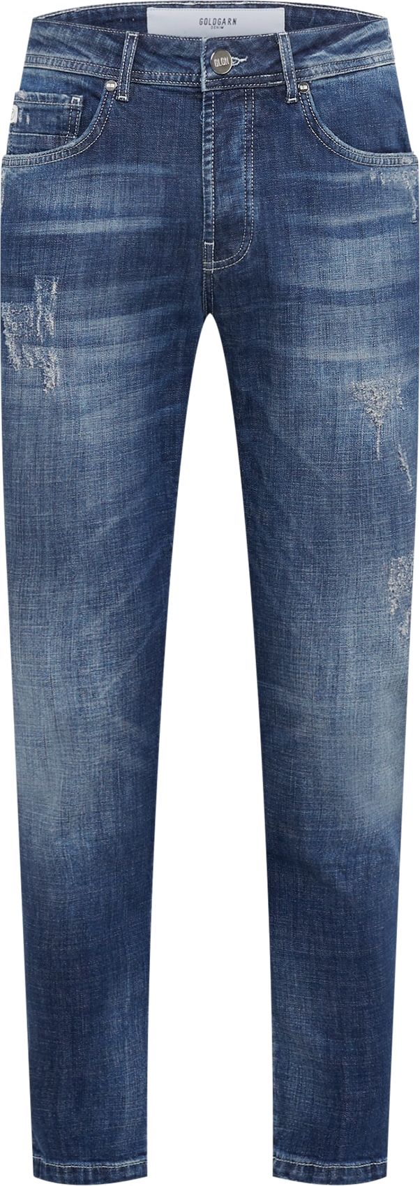 Džíny Goldgarn modrá džínovina