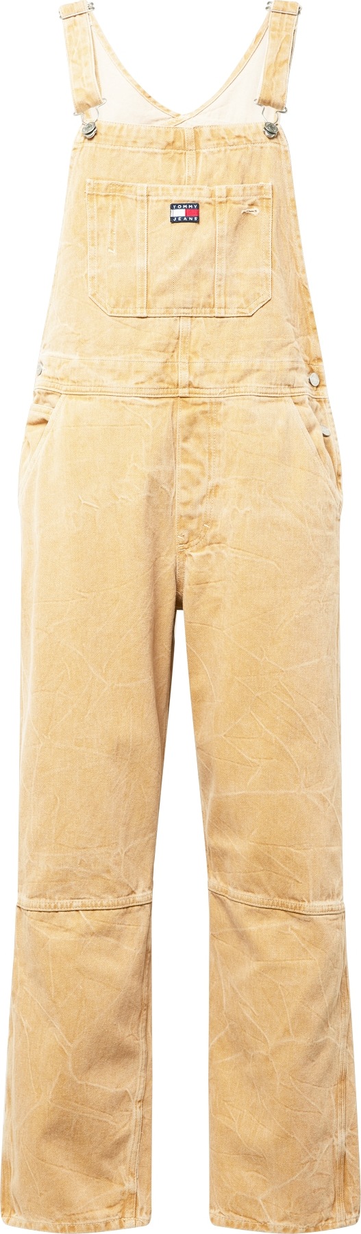 Džíny s laclem 'Aiden Baggy' Tommy Jeans písková