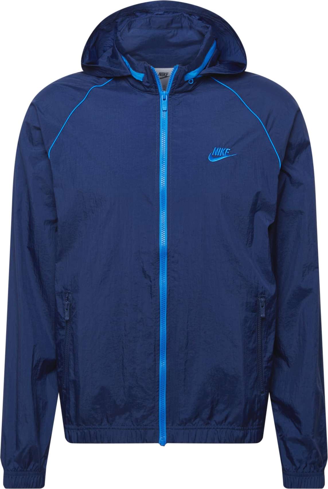 Funkční bunda Nike Sportswear modrá / námořnická modř