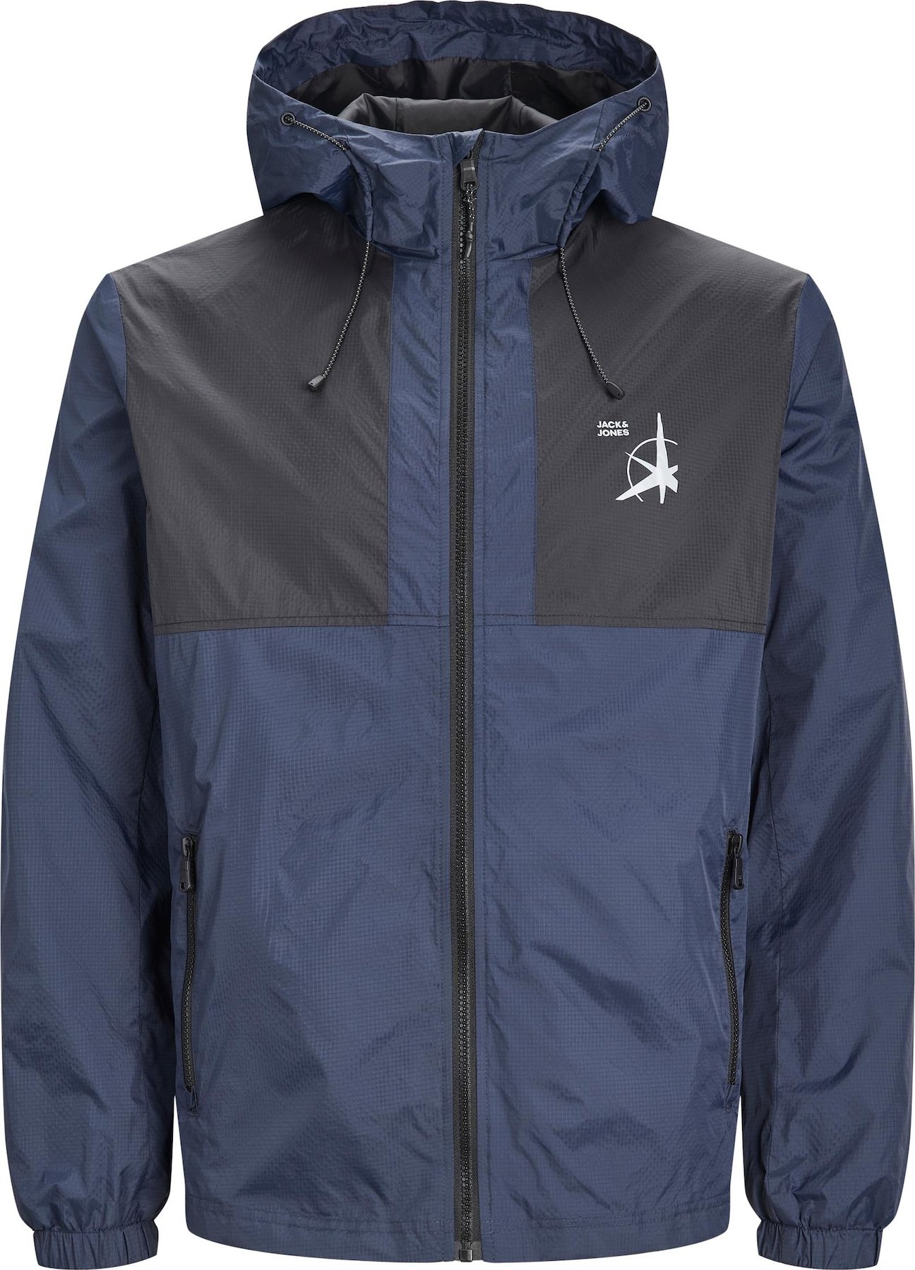 Funkční bunda 'FILO' jack & jones námořnická modř / černá / bílá