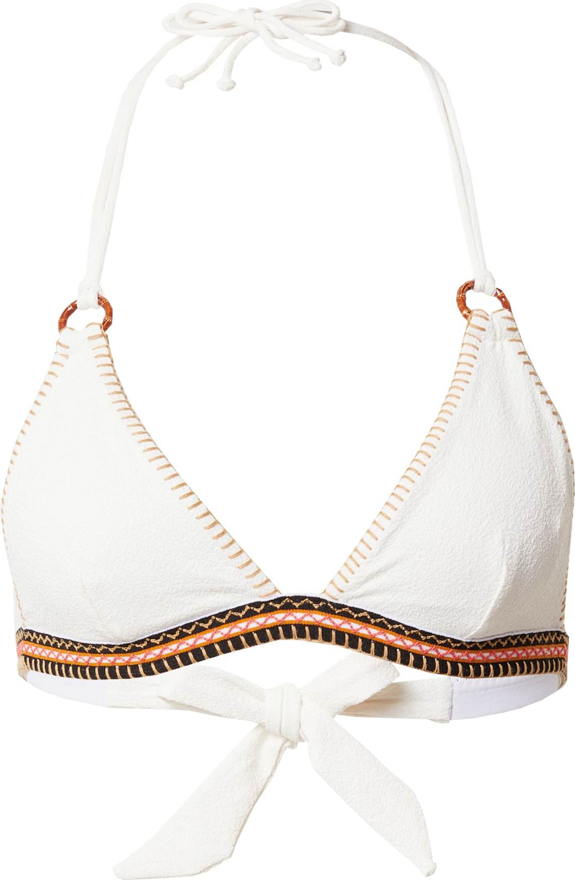 Horní díl plavek banana moon krémová / nažloutlá / černá