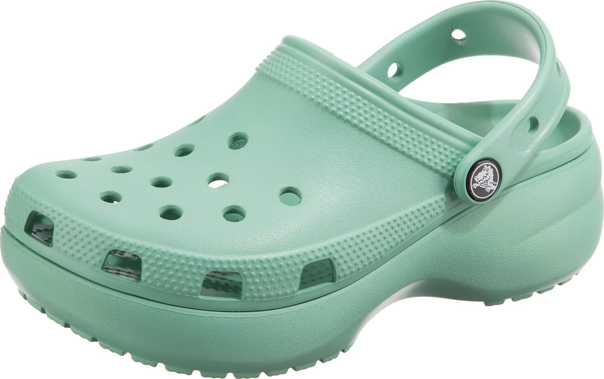 Pantofle Crocs světle zelená